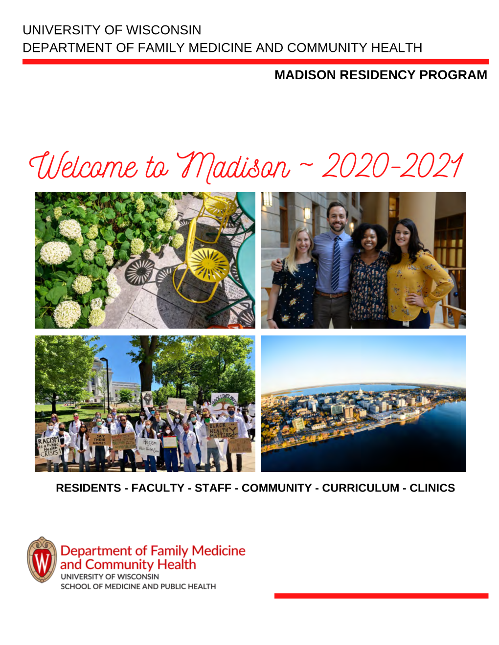 Welcome to Madison ~ 2020-2021