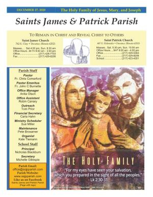 Saints James & Patrick Parish