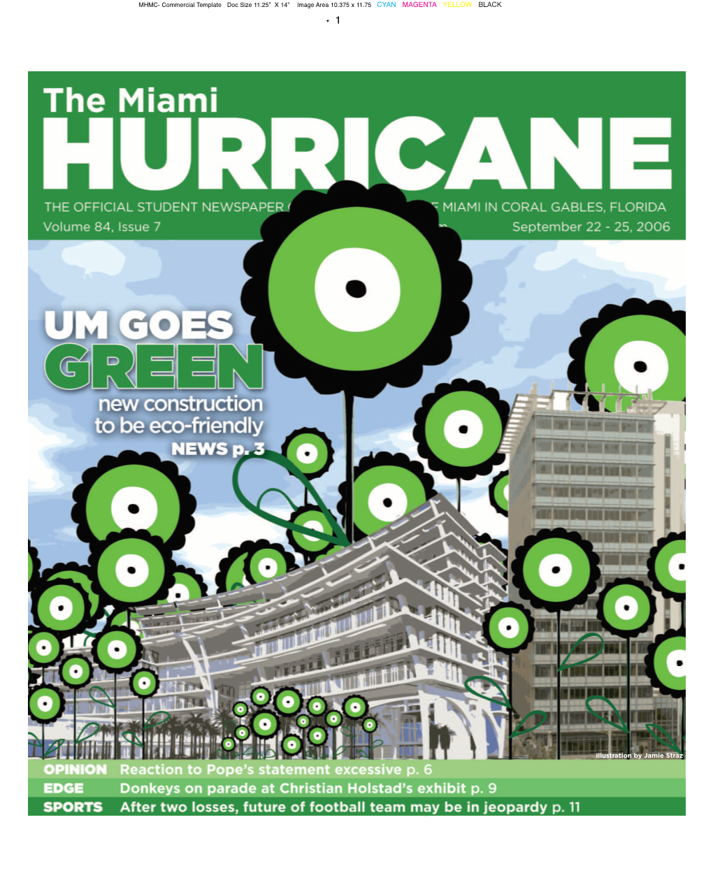 25, 2006 the Miami Hurricane News 1