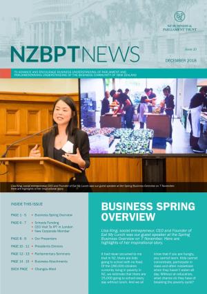 Nzbpt News December 2018