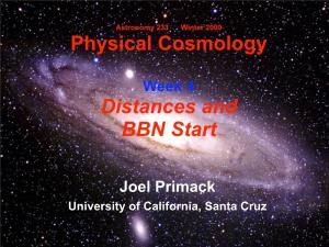 Cosmology & Culture