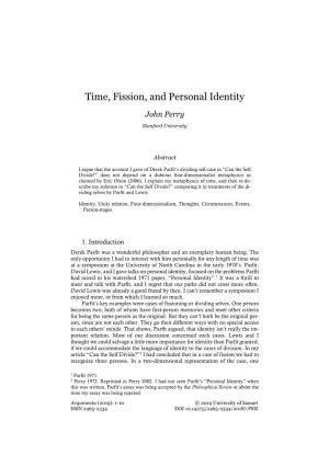 Time, Fission, and Personal Identity