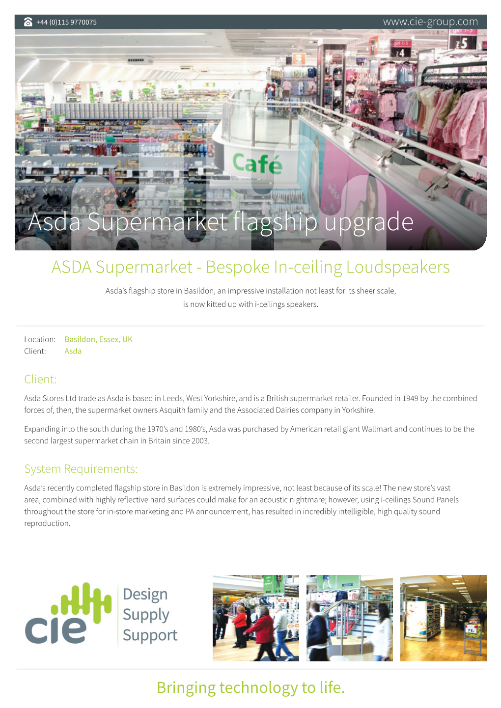 Asda Supermarket Flagship Upgrade