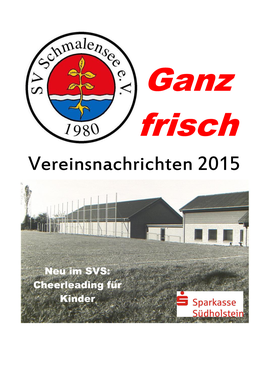 Vereinsnachrichten 2015