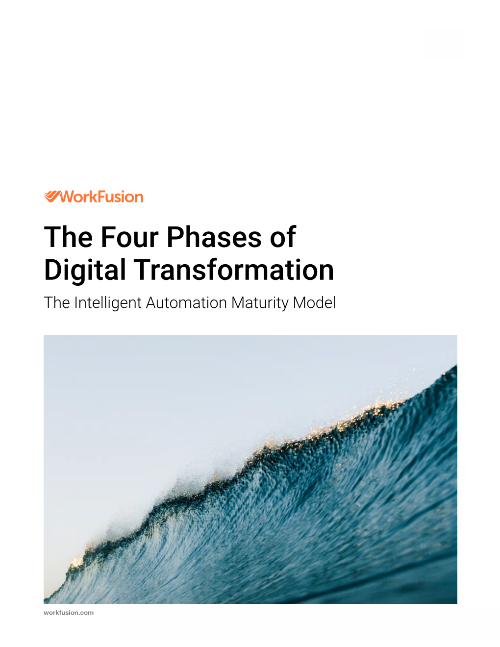 The Four Phases of Digital Transformation the Intelligent Automation Maturity Model