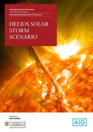 Helios Solar Storm Scenario