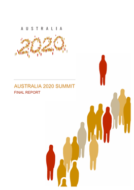Australia 2020 Summit Final Report