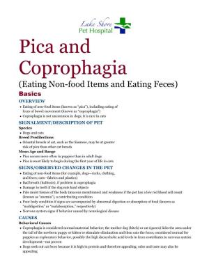 Pica and Coprophagia
