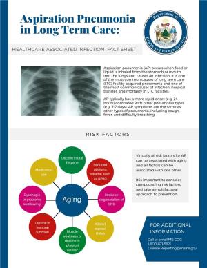 Aspiration Pneumonia in Long Term Care