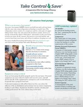 Air-Source Heat Pumps