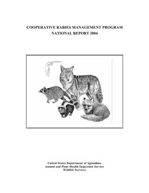 National Rabies Management Program Report 2004