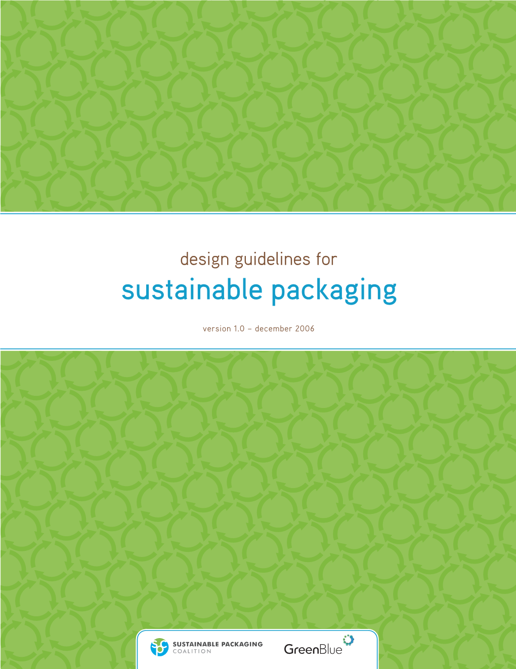 Design Guidelines for Sustainable Packaging
