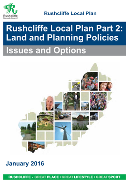 Issues and Options Rushcliffe Local Plan Part 2: Land and Planning