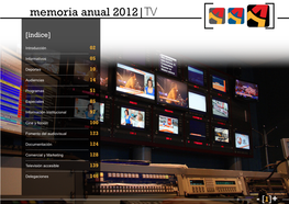 Memoria De Actividad Aragón TV 2012