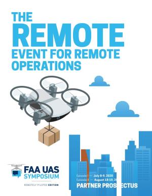 The Event for Remote Operations