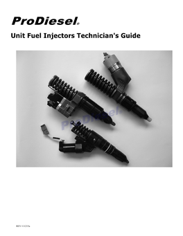 Unit Fuel Injectors Technician's Guide