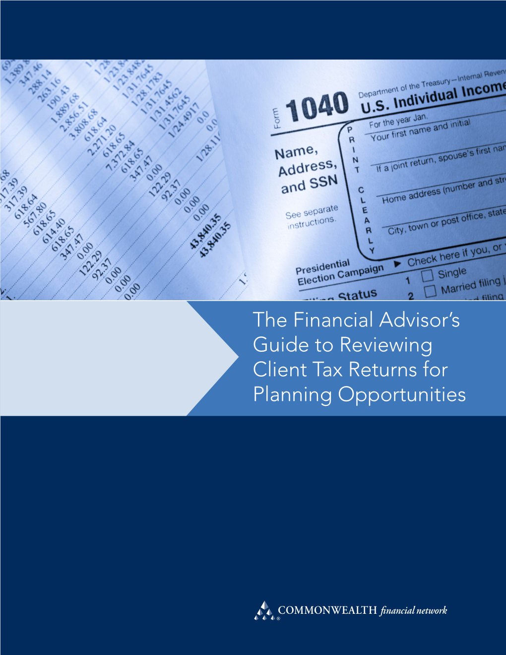The Financial Advisor's Guide to Reviewing Client Tax Returns For