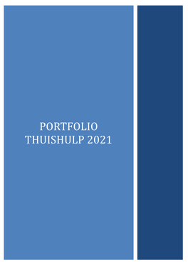 Portfolio Thuishulp 2021