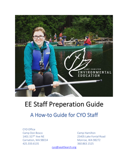 A How-To Guide for CYO Staff