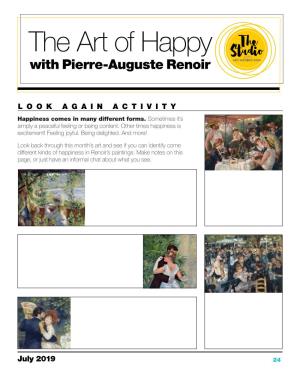 The Art of Happy the Studiowith with Pierre-Auguste Renoir ART HIST RY KIDS