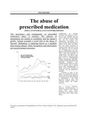 PDF (The Abuse of Prescribed Medication)