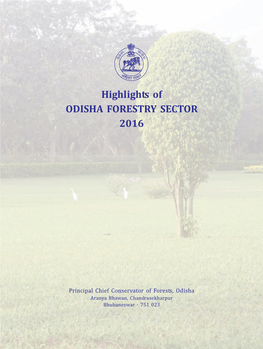 Highlights of Odisha Forestry Sector-2016