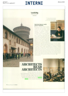 Architects Read Architects