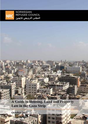 Guide to Housing, Land and Property in the Gaza Strip