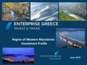 Western Macedonia Investment Profile