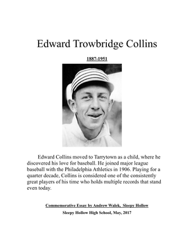 Edward Trowbridge Collins