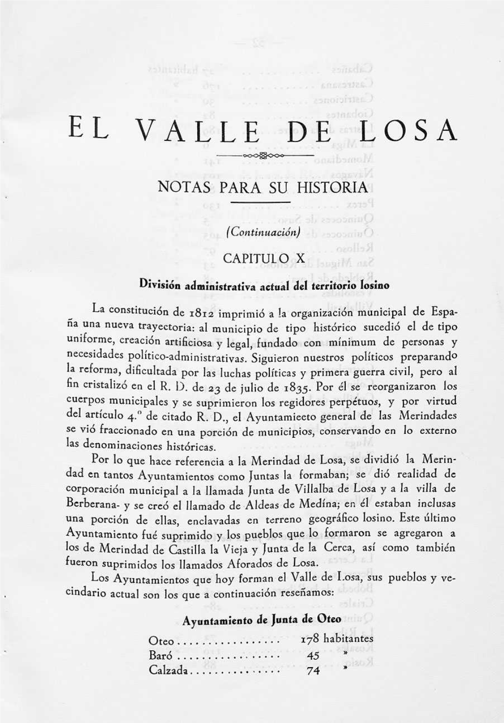 EL VALLE DE LOSA -00.0E0c*