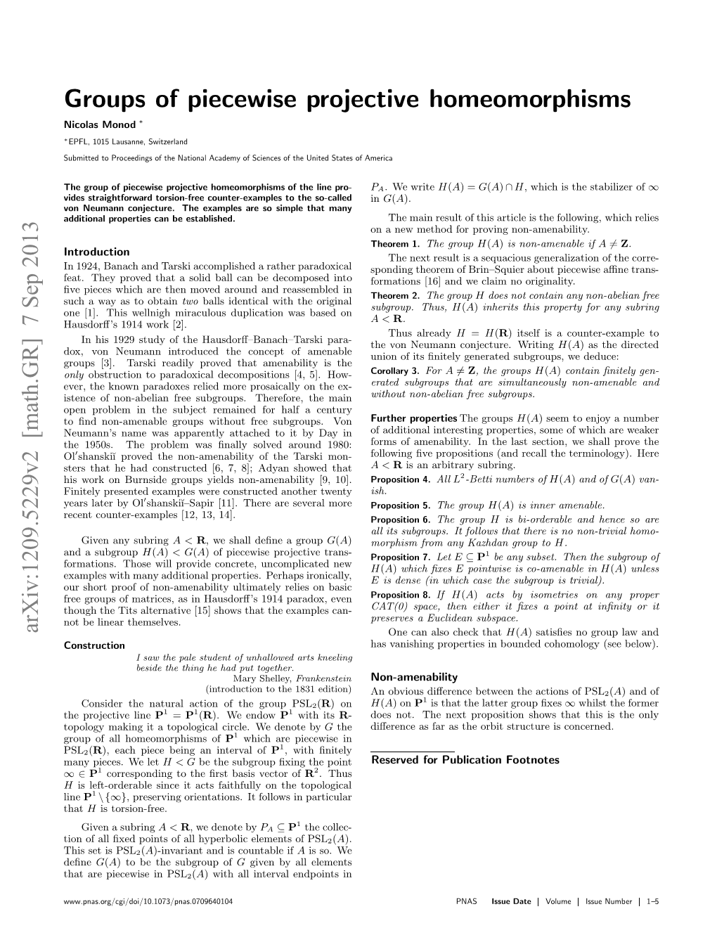 Groups of Piecewise Projective Homeomorphisms