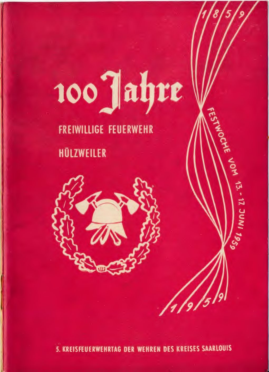 1959 100 Jahre Fw Hülzweiler