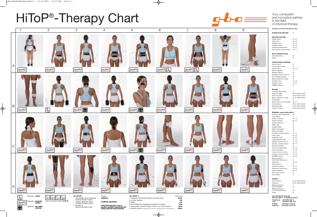 Hitop®-Therapy Chart