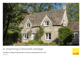 A Charming Cotswold Cottage