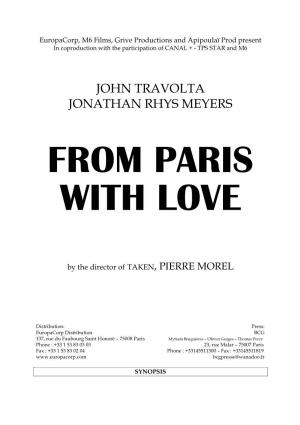 Presskit.From Paris with Love