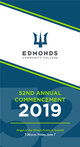 52Nd Annual Commencement 2019