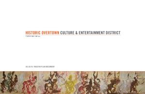 Historic Overtown Culture & Entertainment District Master Plan