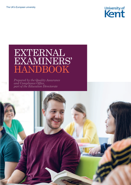 External Examiners Handbook
