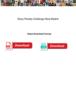 Dizzy Penalty Challenge Real Madrid