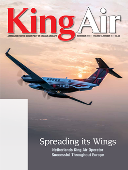 Spreading Its Wings Netherlands King Air Operator Successful Throughout Europe