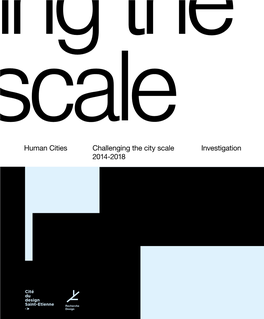 Challenging the City Scale 2014-2018 Investigation Human Cities