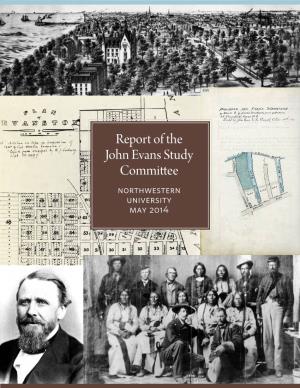 John Evans Study Committee Report