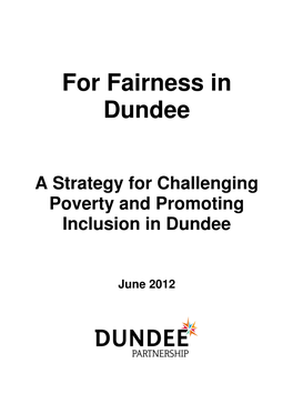 For Fairness in Dundee