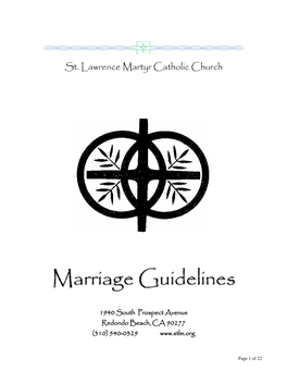 Marriage Guidelines