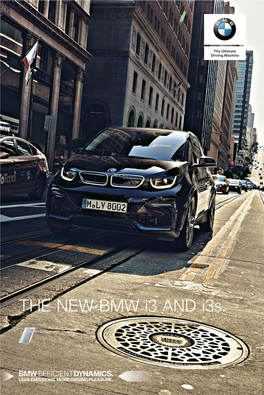 THE NEW BMW I3 and I3s