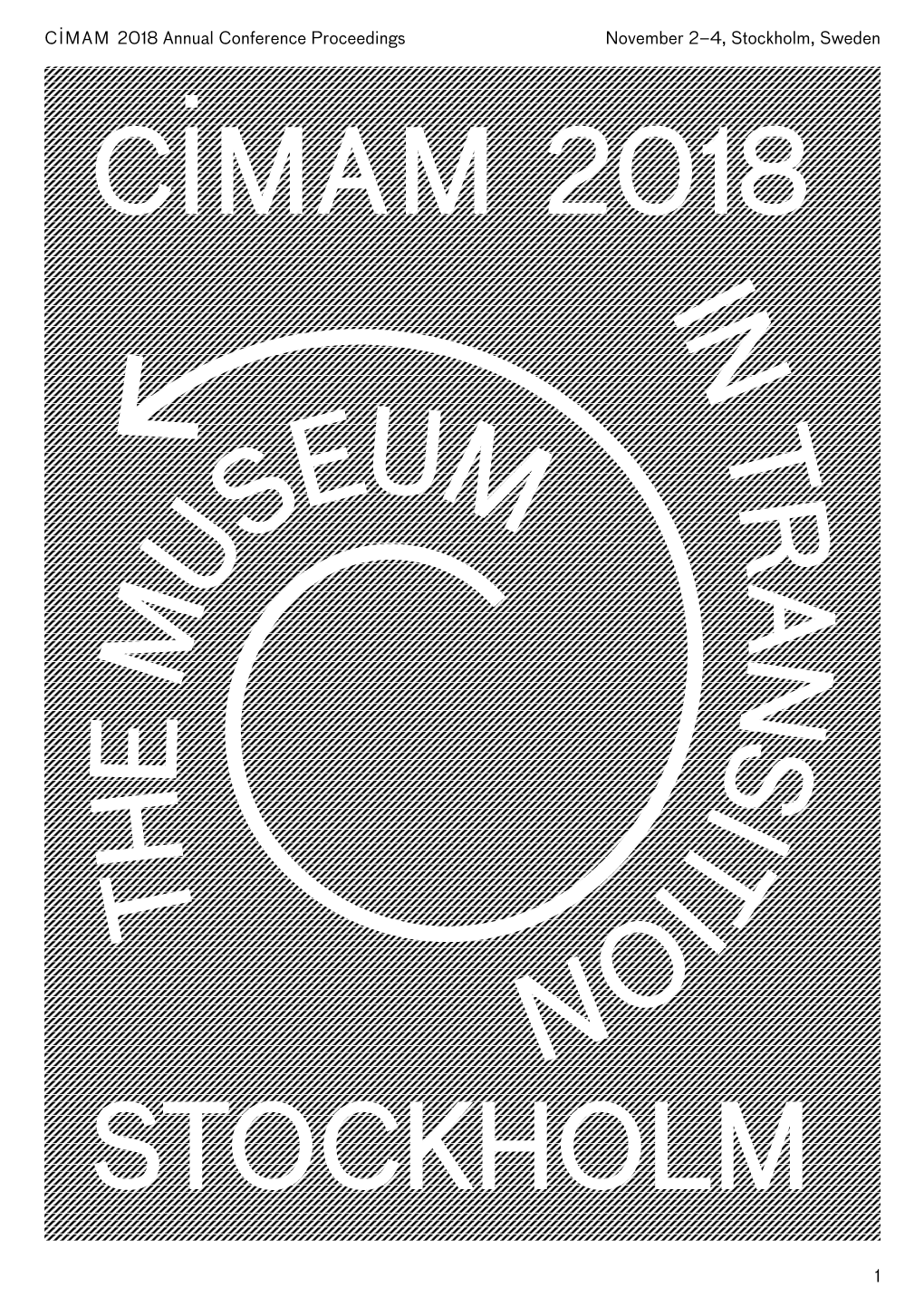 Read CIMAM's 2018 Conference Proceedings