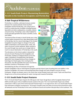 C‐111 South Dade Project