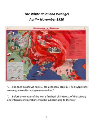The White Poles and Wrangel April – November 1920