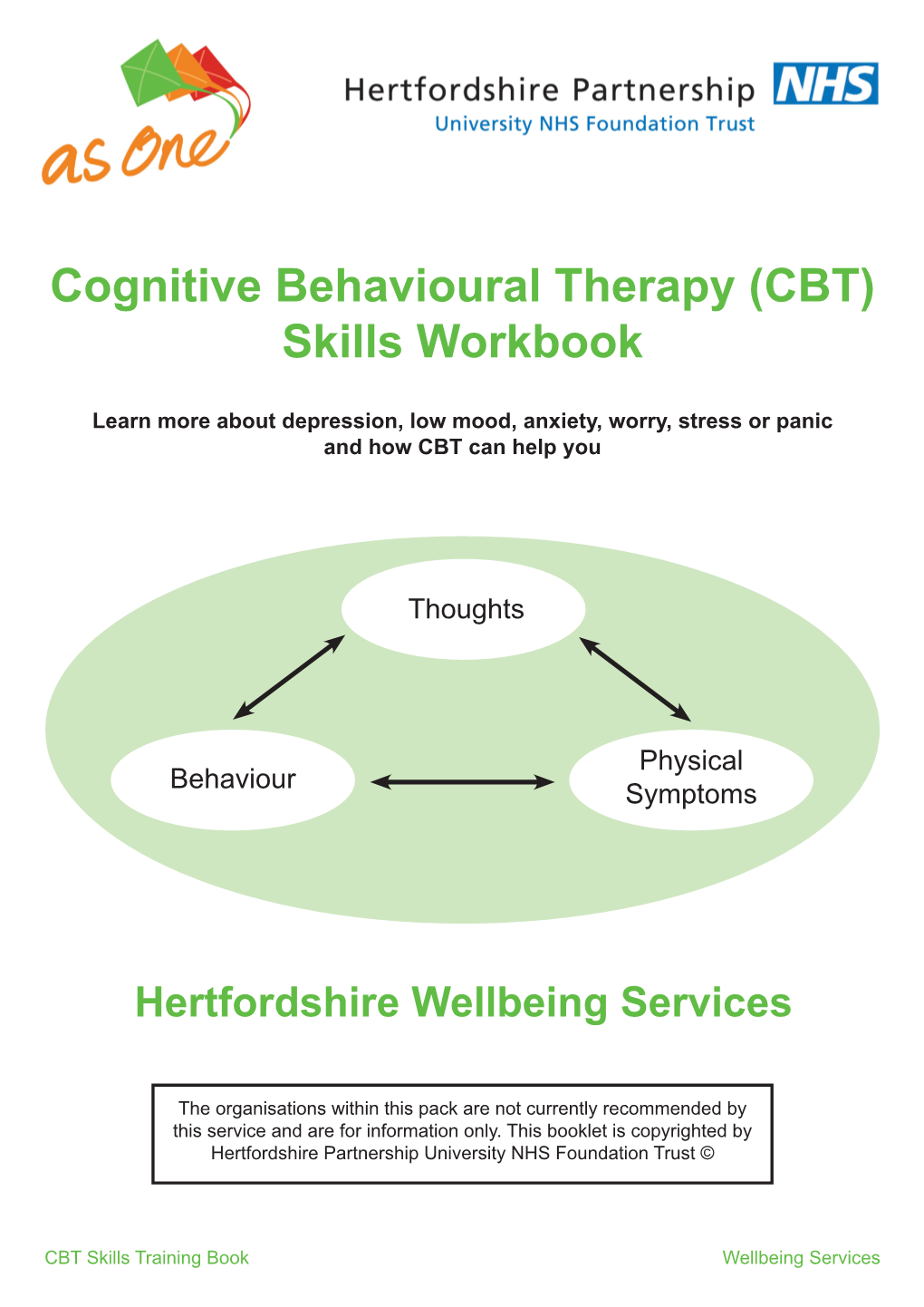 Cognitive Behavioural Therapy (CBT) Skills Workbook